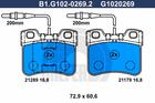 Galfer Remblokset B1.G102-0269.2 Galfer Remblokset B1.G102-0269.2