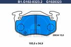 Galfer Remblokset B1.G102-0323.2 Galfer Remblokset B1.G102-0323.2
