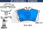 Galfer Remblokset B1.G102-0345.2 Galfer Remblokset B1.G102-0345.2