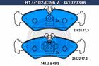 Galfer Remblokset B1.G102-0396.2 Galfer Remblokset B1.G102-0396.2