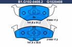 Galfer Remblokset B1.G102-0408.2 Galfer Remblokset B1.G102-0408.2
