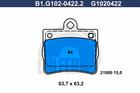 Galfer Remblokset B1.G102-0422.2 Galfer Remblokset B1.G102-0422.2
