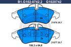 Galfer Remblokset B1.G102-0742.2 Galfer Remblokset B1.G102-0742.2