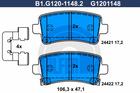 Galfer Remblokset B1.G120-1148.2 Galfer Remblokset B1.G120-1148.2