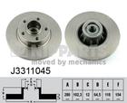 Nipparts Remschijf J3311045 Nipparts Remschijf J3311045