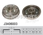 Nipparts Remtrommel J3406003 Nipparts Remtrommel J3406003