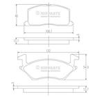 Nipparts Remblokset J3602057 Nipparts Remblokset J3602057