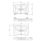 Nipparts Remblokset J3603036 Nipparts Remblokset J3603036