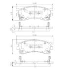 Nipparts Remblokset J3603061 Nipparts Remblokset J3603061