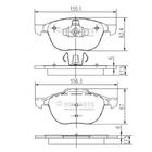 Nipparts Remblokset J3603063 Nipparts Remblokset J3603063