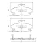 Nipparts Remblokset J3604031 Nipparts Remblokset J3604031