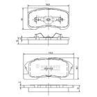 Nipparts Remblokset J3606019 Nipparts Remblokset J3606019