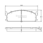 Nipparts Remblokset J3609002 Nipparts Remblokset J3609002