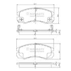 Nipparts Remblokset J3609009 Nipparts Remblokset J3609009