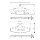 Nipparts Remblokset J3610400 Nipparts Remblokset J3610400