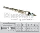 Nipparts Gloeibougie J5712007 Nipparts Gloeibougie J5712007