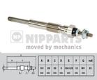Nipparts Gloeibougie J5712012 Nipparts Gloeibougie J5712012