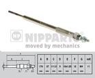 Nipparts Gloeibougie J5712015 Nipparts Gloeibougie J5712015