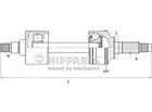Nipparts Aandrijfas N2803000 Nipparts Aandrijfas N2803000
