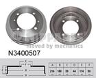 Nipparts Remtrommel N3400507 Nipparts Remtrommel N3400507
