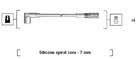 Bougiekabelset Magneti Marelli 941095720610 Bougiekabelset Magneti Marelli 941095720610