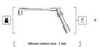 Bougiekabelset Magneti Marelli 941125360686 Bougiekabelset Magneti Marelli 941125360686