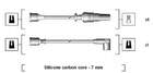 Bougiekabelset Magneti Marelli 941135020696 Bougiekabelset Magneti Marelli 941135020696