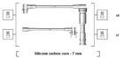 Bougiekabelset Magneti Marelli 941145220719 Bougiekabelset Magneti Marelli 941145220719