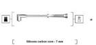 Bougiekabelset Magneti Marelli 941145380735 Bougiekabelset Magneti Marelli 941145380735