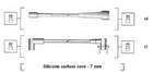 Bougiekabelset Magneti Marelli 941145420739 Bougiekabelset Magneti Marelli 941145420739