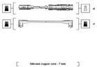 Bougiekabelset Magneti Marelli 941175180759 Bougiekabelset Magneti Marelli 941175180759