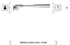 Bougiekabelset Magneti Marelli 941185140772 Bougiekabelset Magneti Marelli 941185140772