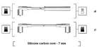 Bougiekabelset Magneti Marelli 941215120797 Bougiekabelset Magneti Marelli 941215120797