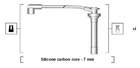 Bougiekabelset Magneti Marelli 941295050854 Bougiekabelset Magneti Marelli 941295050854