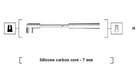 Bougiekabelset Magneti Marelli 941295050877 Bougiekabelset Magneti Marelli 941295050877