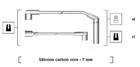 Bougiekabelset Magneti Marelli 941295070879 Bougiekabelset Magneti Marelli 941295070879