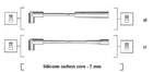 Bougiekabelset Magneti Marelli 941425010939 Bougiekabelset Magneti Marelli 941425010939