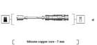 Bougiekabelset Magneti Marelli 941455010942 Bougiekabelset Magneti Marelli 941455010942