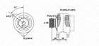 Alternator/Dynamo Magneti Marelli 943356966010