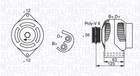 Alternator/Dynamo Magneti Marelli 063377026010