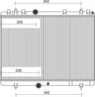 Radiateur Magneti Marelli 350213879000