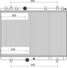 Radiateur Magneti Marelli 350213880000