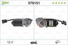 Valeo Ruitenwissermotor 579151 Valeo Ruitenwissermotor 579151