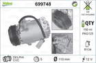 Valeo Airco compressor 699748 Valeo Airco compressor 699748