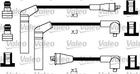 Bougiekabelset Valeo 346255 Bougiekabelset Valeo 346255