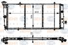 Hella Radiateur 8MK 376 716-001 Hella Radiateur 8MK 376 716-001