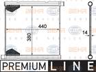 Hella Radiateur 8MK 376 754-601 Hella Radiateur 8MK 376 754-601