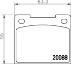Mintex Remblokset MGB533 Mintex Remblokset MGB533