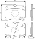 Mintex Remblokset MDB1395 Mintex Remblokset MDB1395