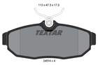 Textar Remblokset 2451401 Textar Remblokset 2451401